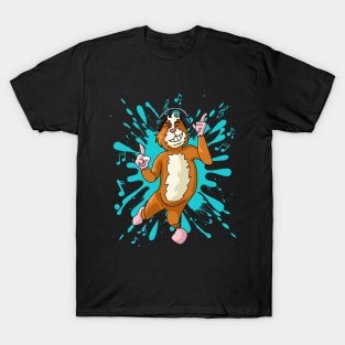 Guinea pig listening to music Dancing T-Shirt